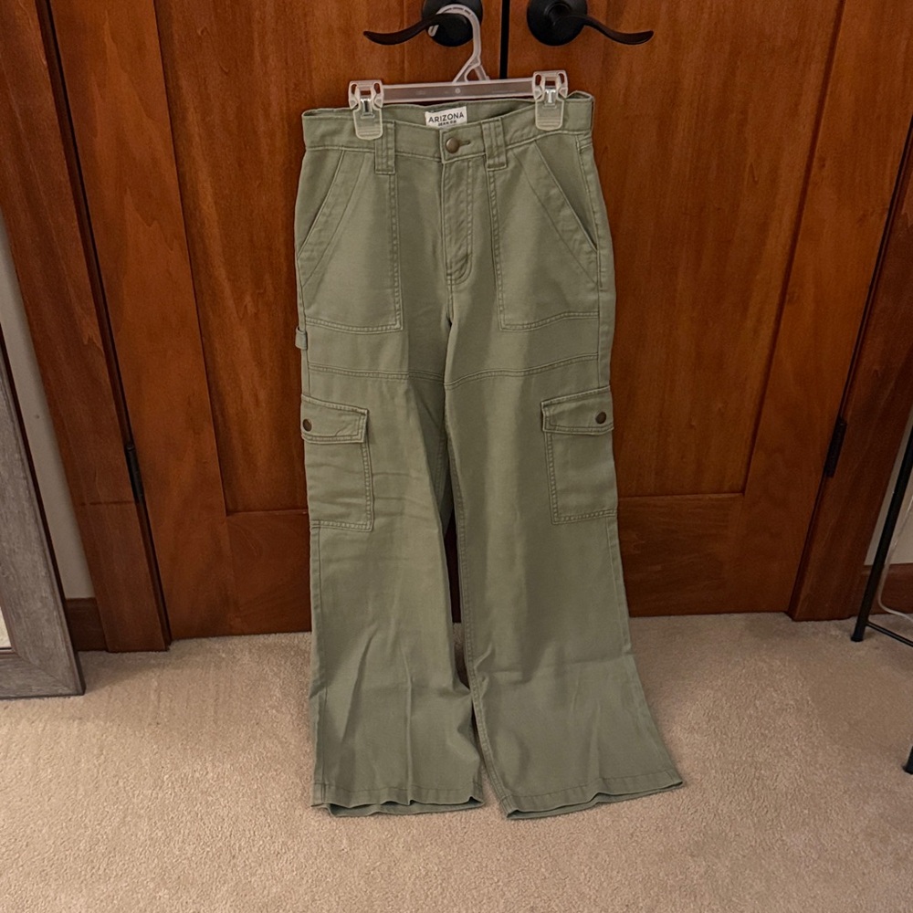 JCPenney Sage Green Cargo Pants